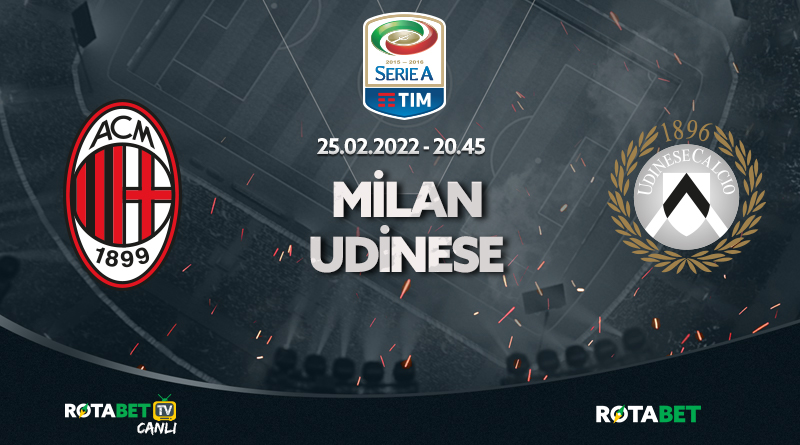 Milan Udinese canlı bahis